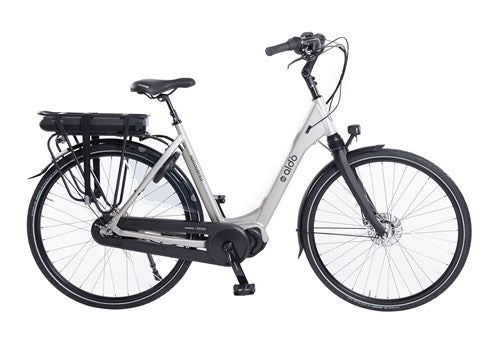 Aldo 28 inch e-bike sottovento 48cm Sonic Silver 418WH Steps