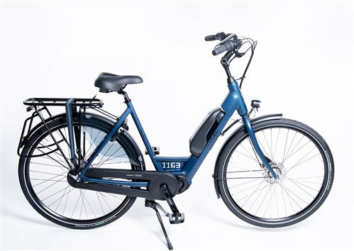 Aldo 28 polegadas e-bike mãe bicicleta 50cm azul azzuro e-multi