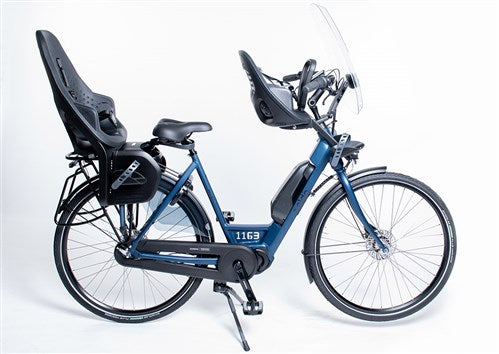 Aldo 28 polegadas e-bike mãe bicicleta 55cm azul azzuro e-multi