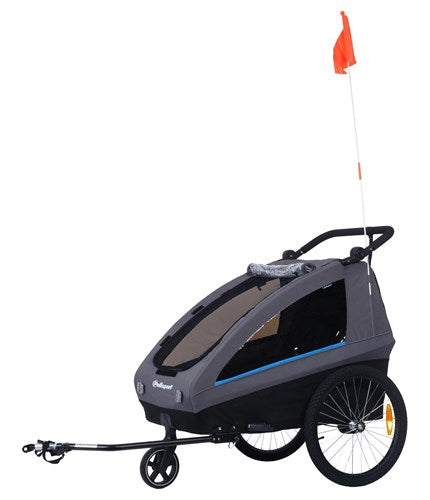 Polisport børnetrailer 20 tommer med 3. hjul