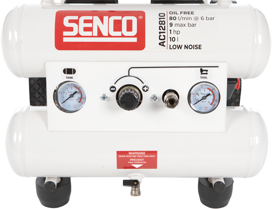 Senco oil-free low noise compressor ac12810