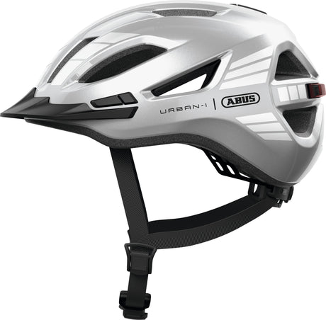 Abus Helm Urban-i 4.0 Signalsilber M 54-58cm