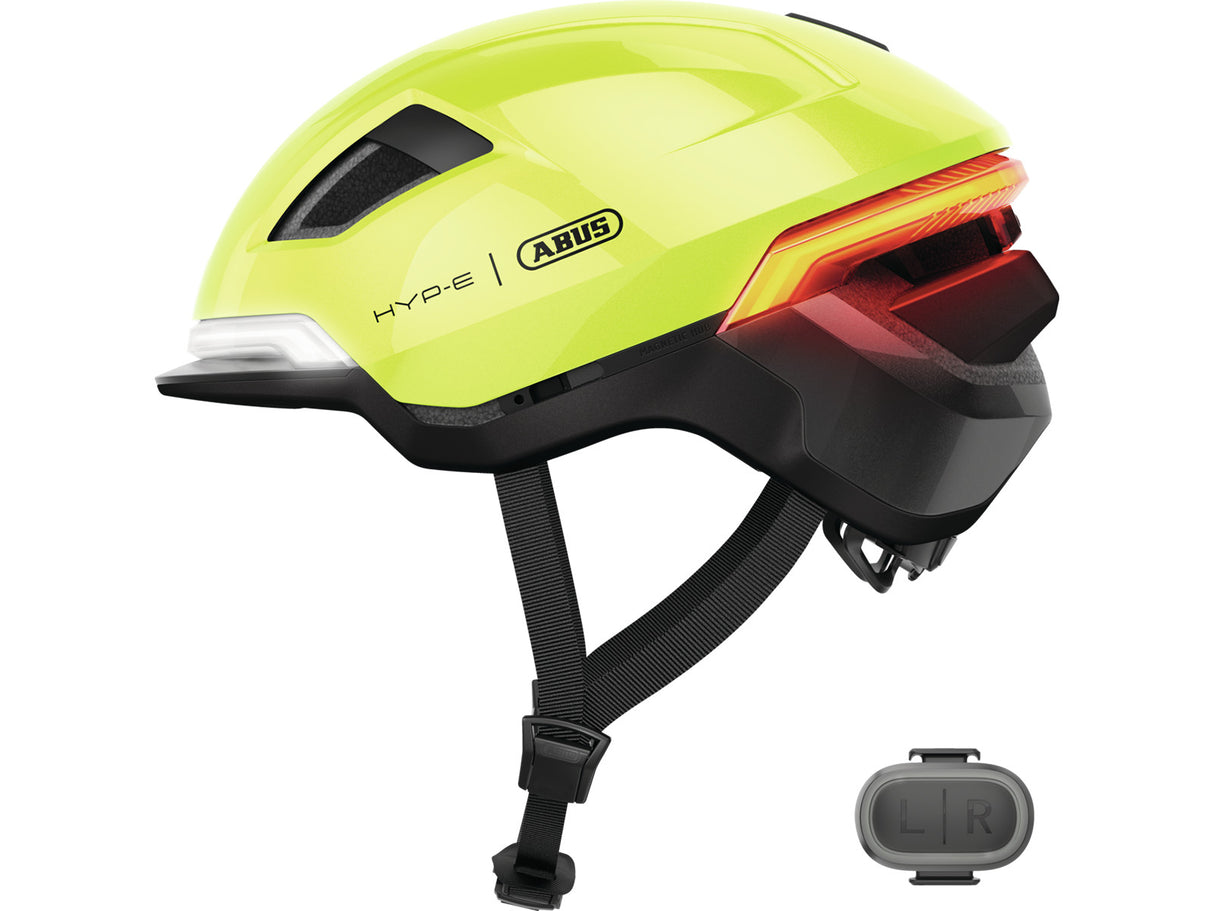 Abus smart helmet hyp-e signal yellow m 54-58cm