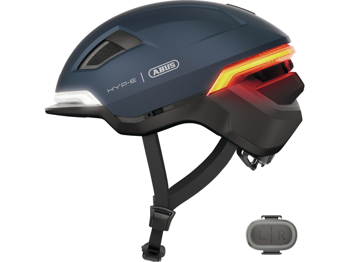 Abus smart helmet hyp-e midnight blue m 54-58cm