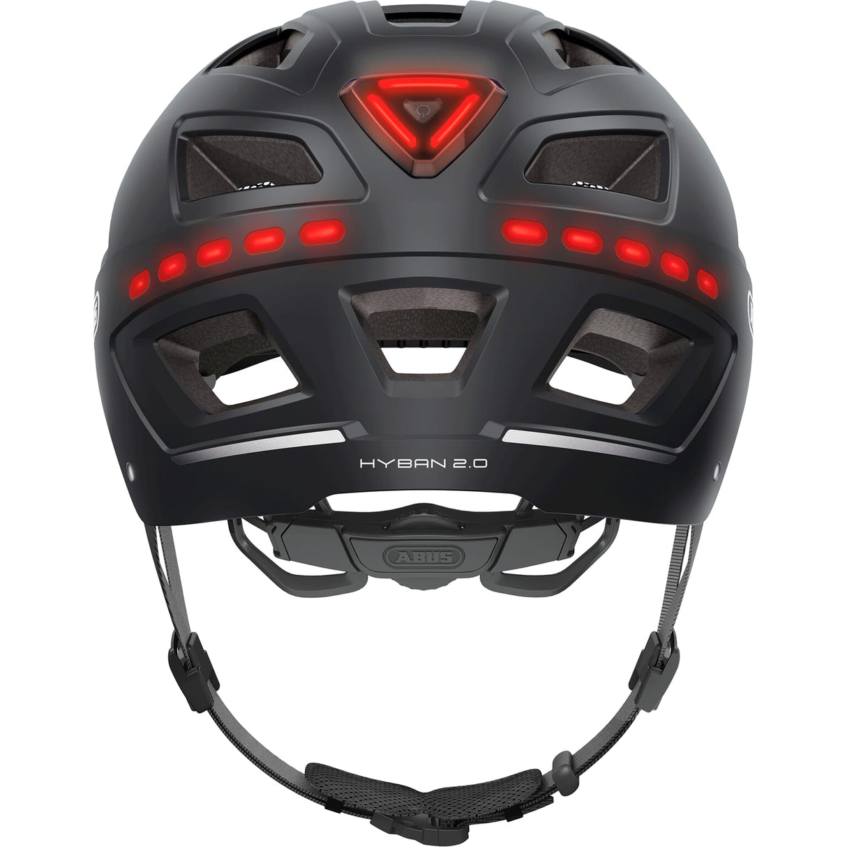 ABUS Casco Hyban 2.0 LED Signal Black XL 58-63cm