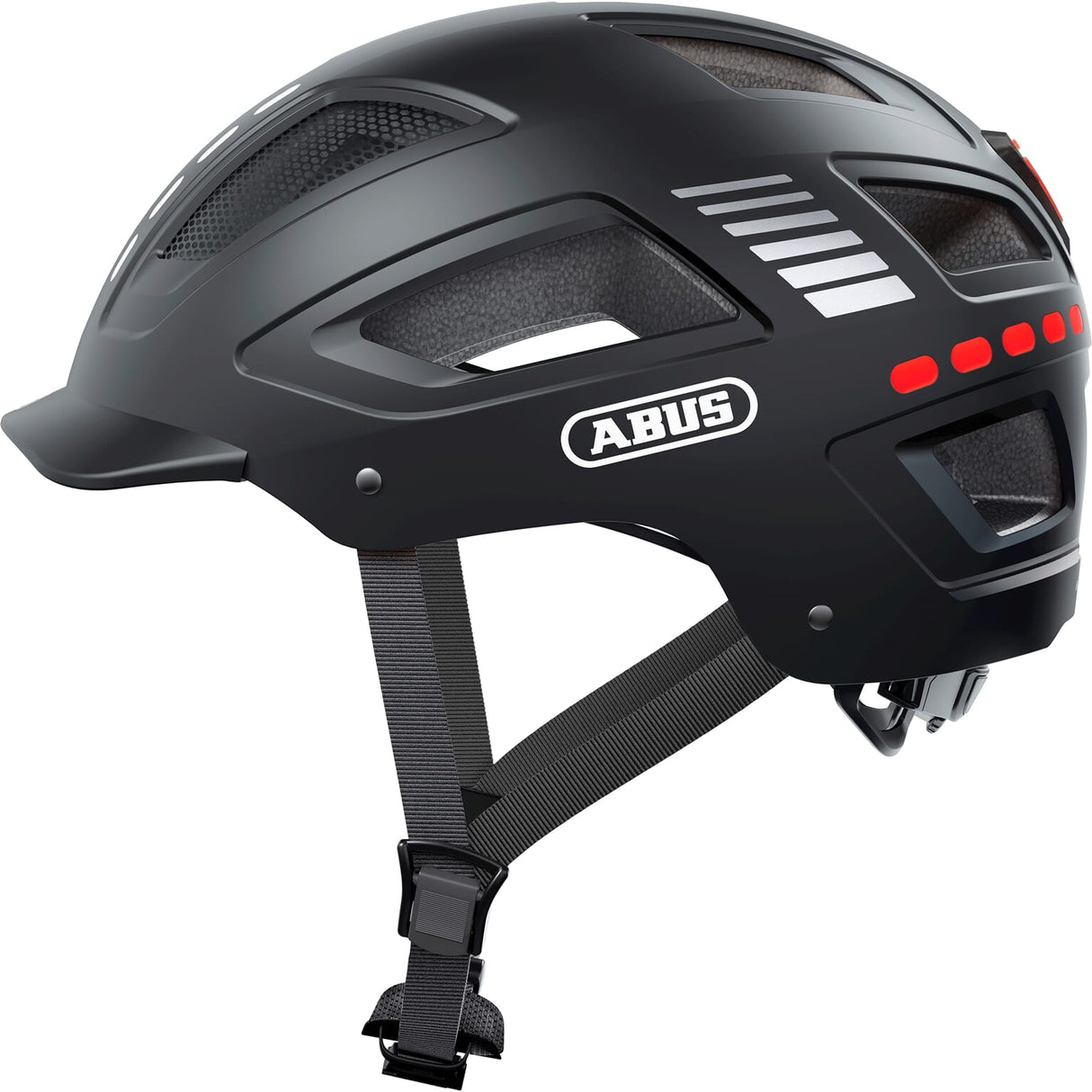 ABUS Casco Hyban 2.0 LED Signal Black XL 58-63cm