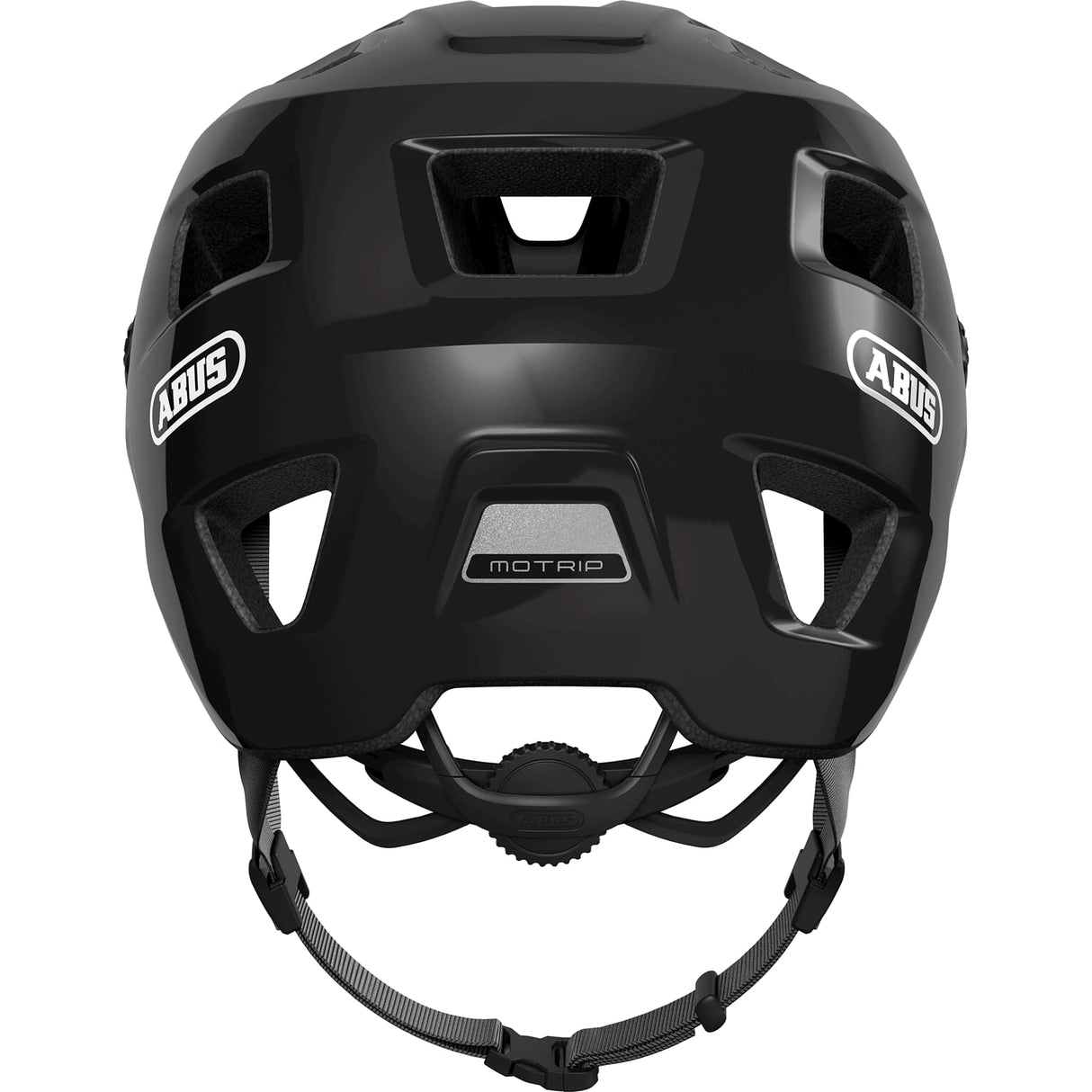 Abs-Helm Motrip glänzender schwarzer M 54-58 cm