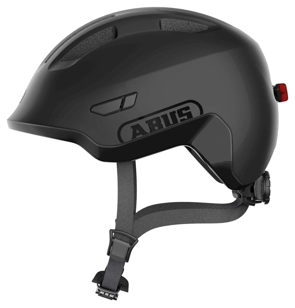 Abus Helm smiley 3.0 Ace LED Velvet schwaarz s 45-50cm