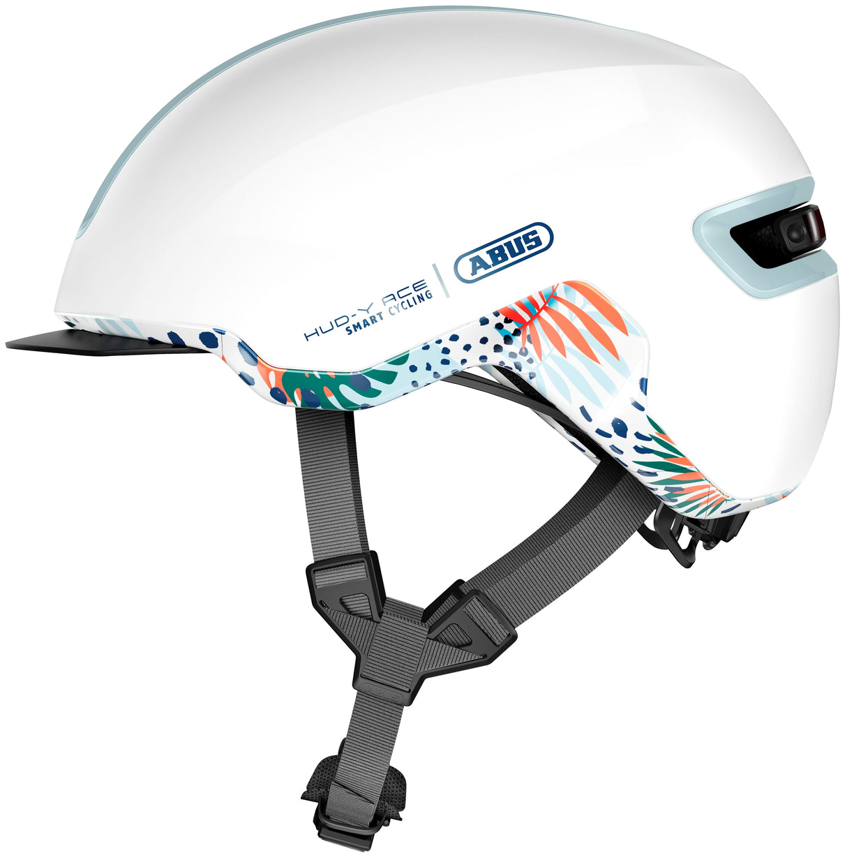 Abus helm hud-y fleur blanc m 54-58 cm