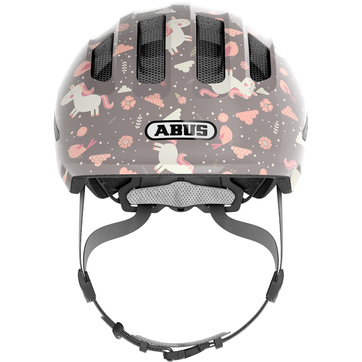 Abus Helm Smiley 3.0 grauer Hgoudse M 50-55 cm