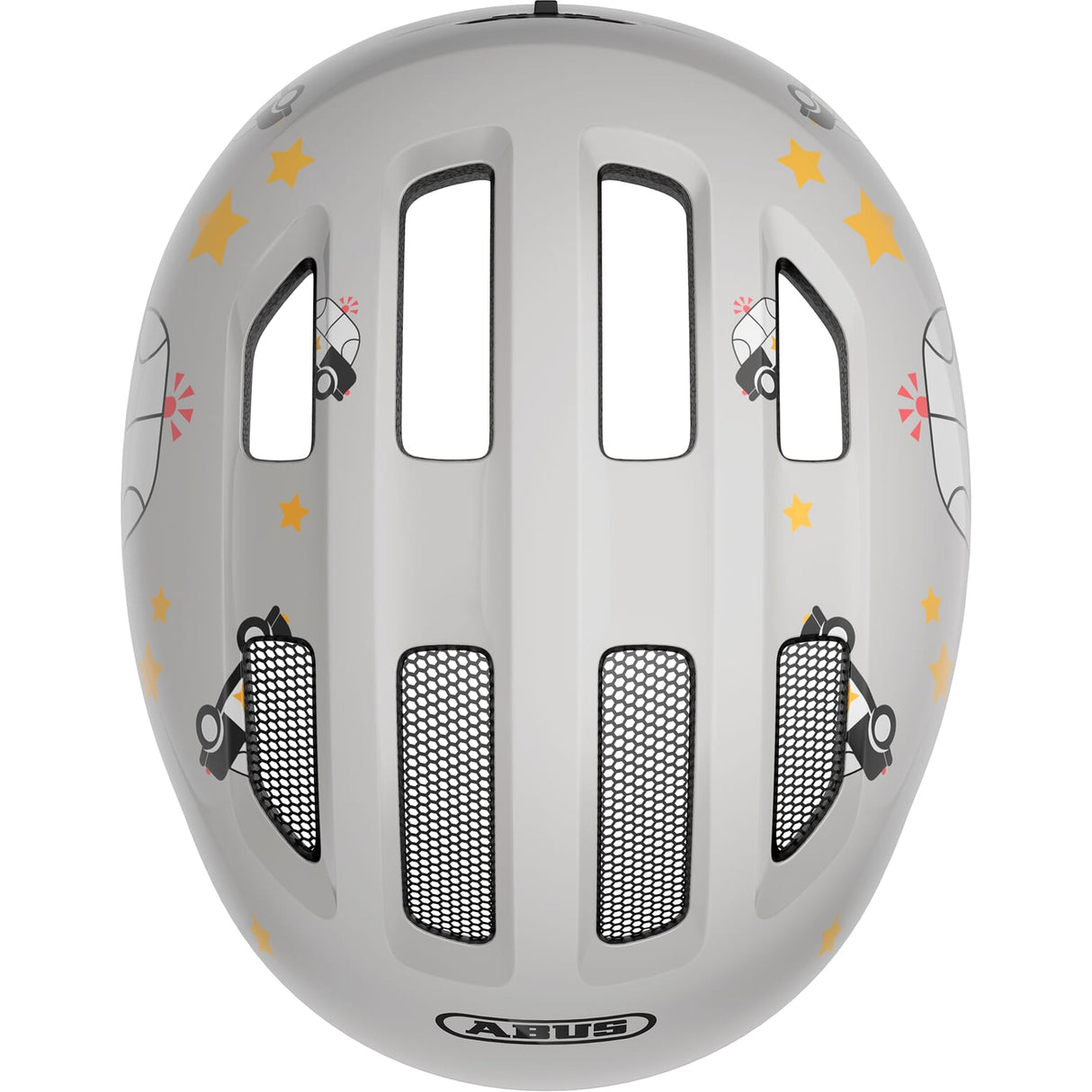 Abus Helmet Child Smiley 3.0 Grey Cars (45-50 cm)