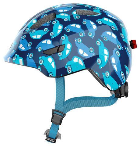 Abus čelada Smiley 3.0 LED Blue Car M 50-55cm