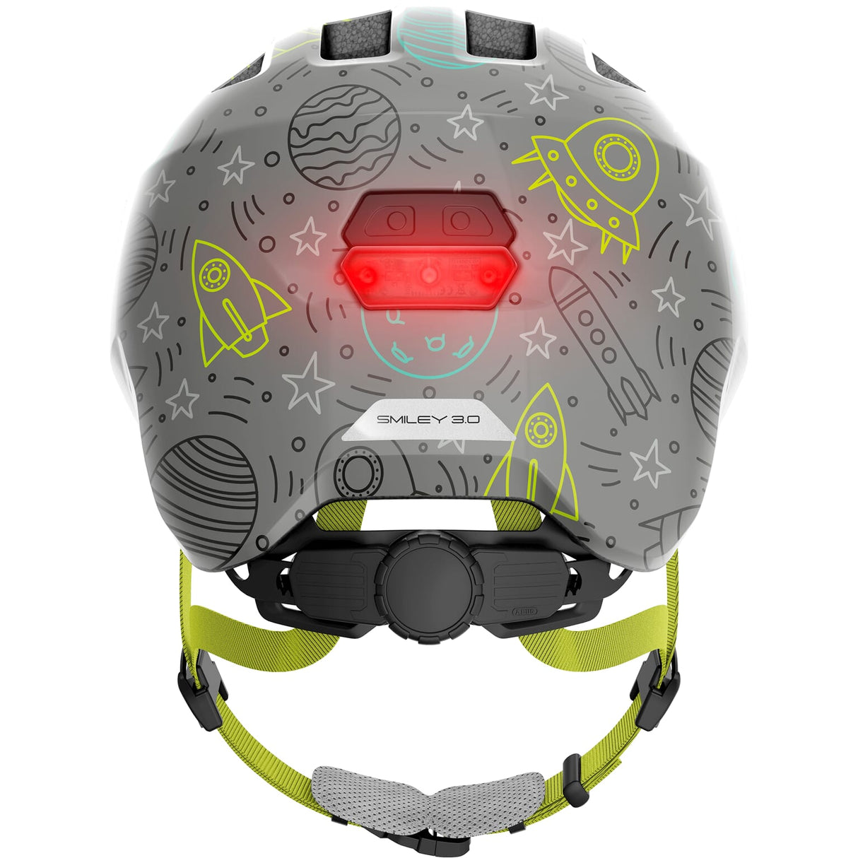 Abus Casco Smiley 3.0 LED Gray Space S 45-50cm