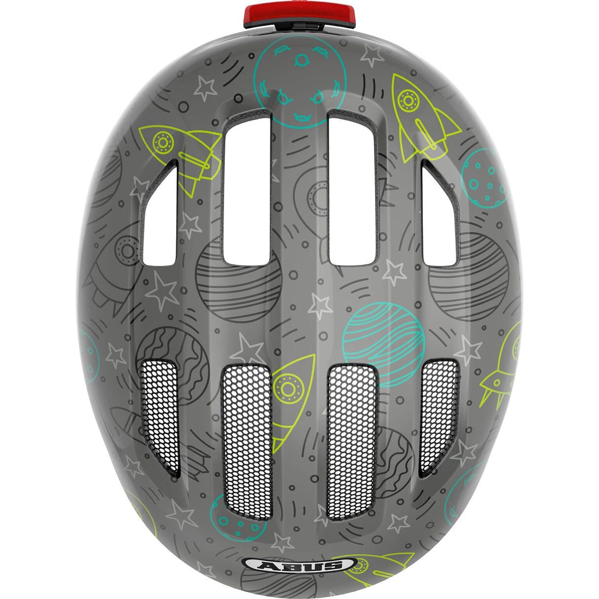 Abus Helmet Smiley 3.0 LED Gray Space S 45-50cm