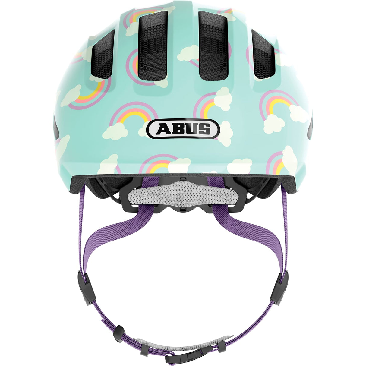 Abus Helm Smiley 3.0 LED Blue Rainbow M 50-55 cm