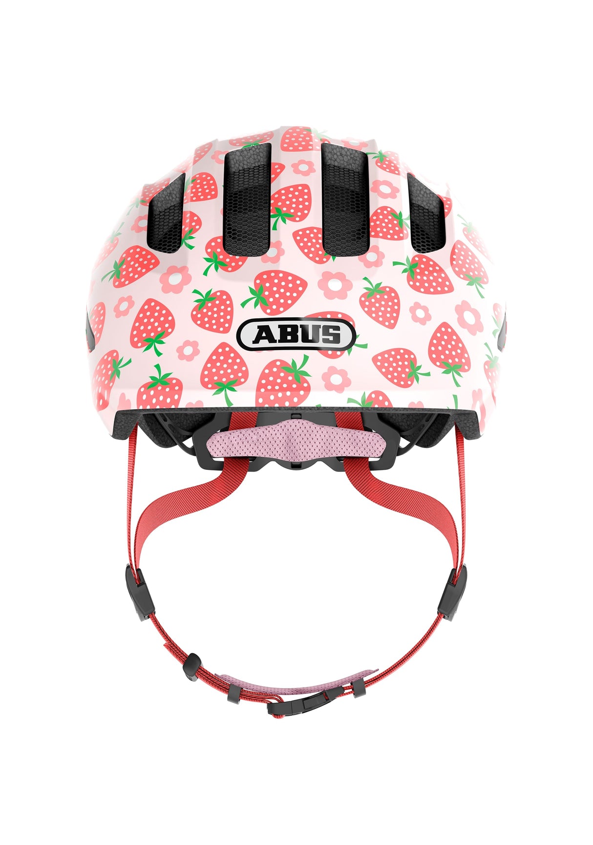 Abus Helms Smiley 3.0 LED Rose Strawberry M 50-55cm