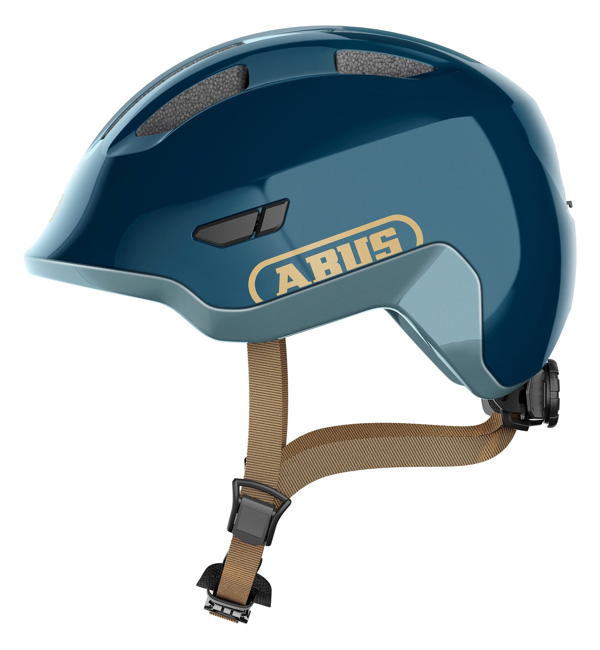 Abus bicycle helmet smiley 3.0 ace led royal blue s - 45-50 cm - blue - suitable for use on children's bicycles - 230 g