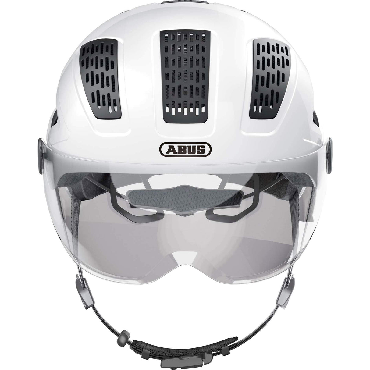 ABUS HELM HYBAN 2.0 ACE POLAR WEISS L 56-61 cm