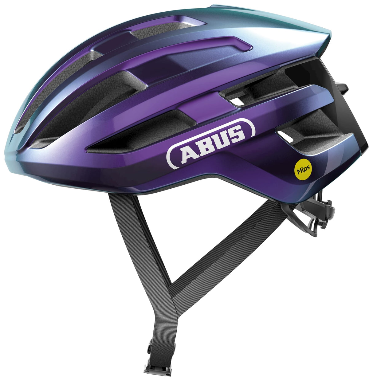 Abus PowerDome Mips Helmet Flipflop Purple M 54-58cm