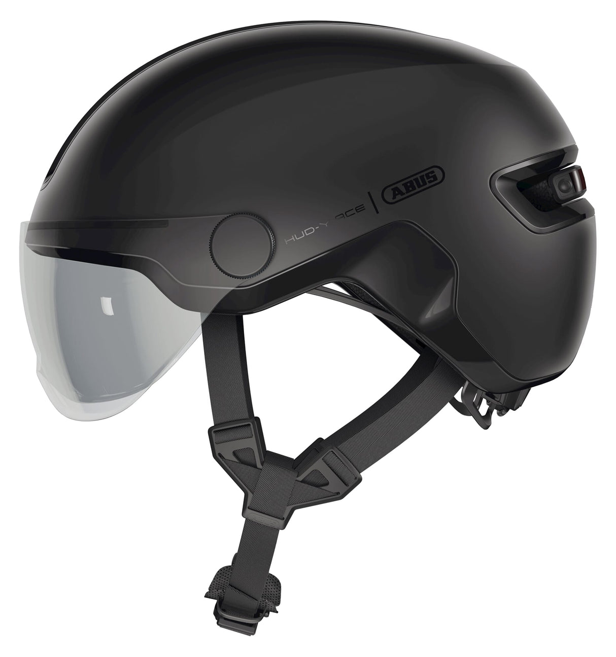 Abus Helmet Hud-y Ace Velvet Black M 54-58Cm