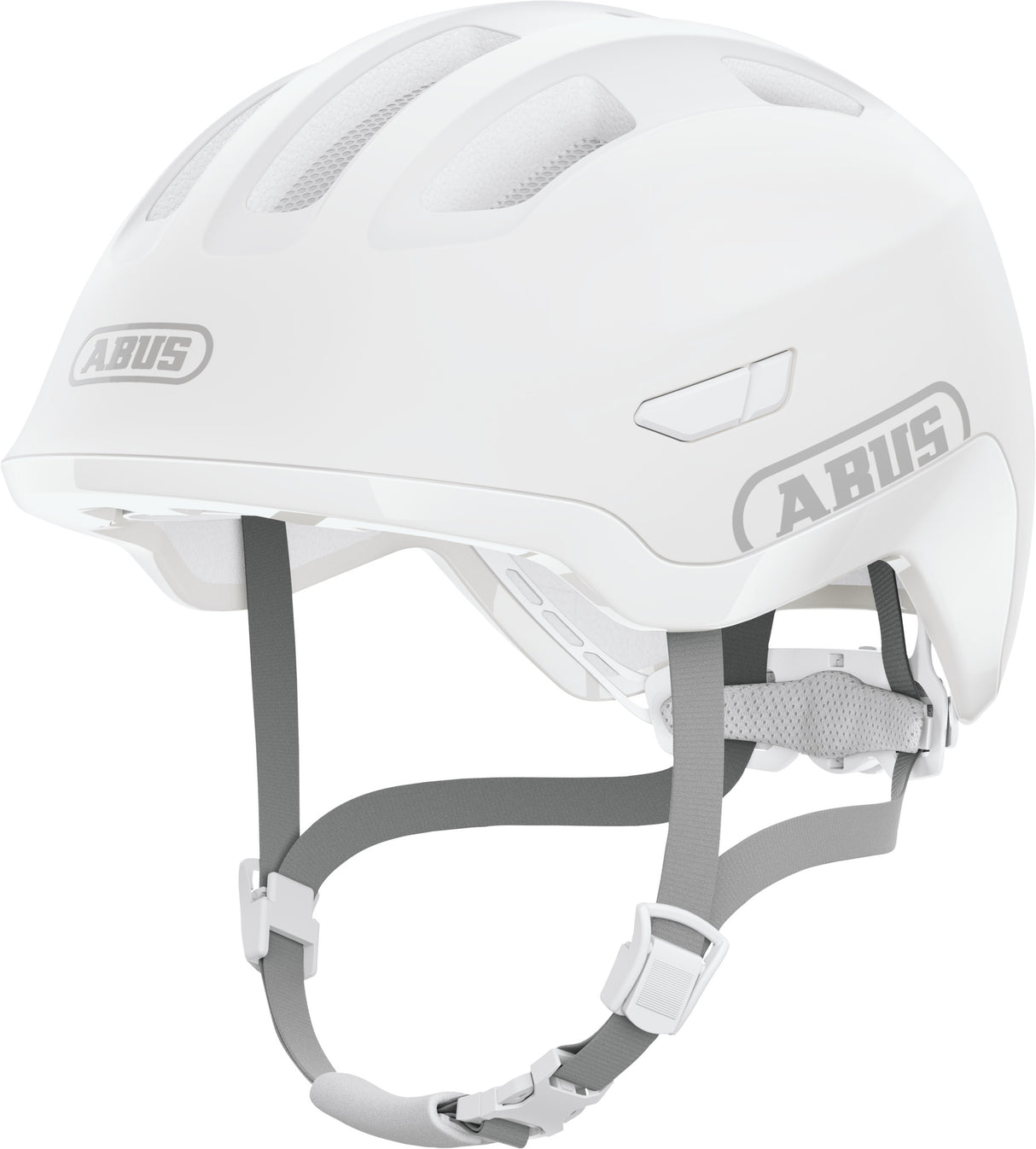 Abus helmet smiley 3.0 ace led pure white s 45-50cm