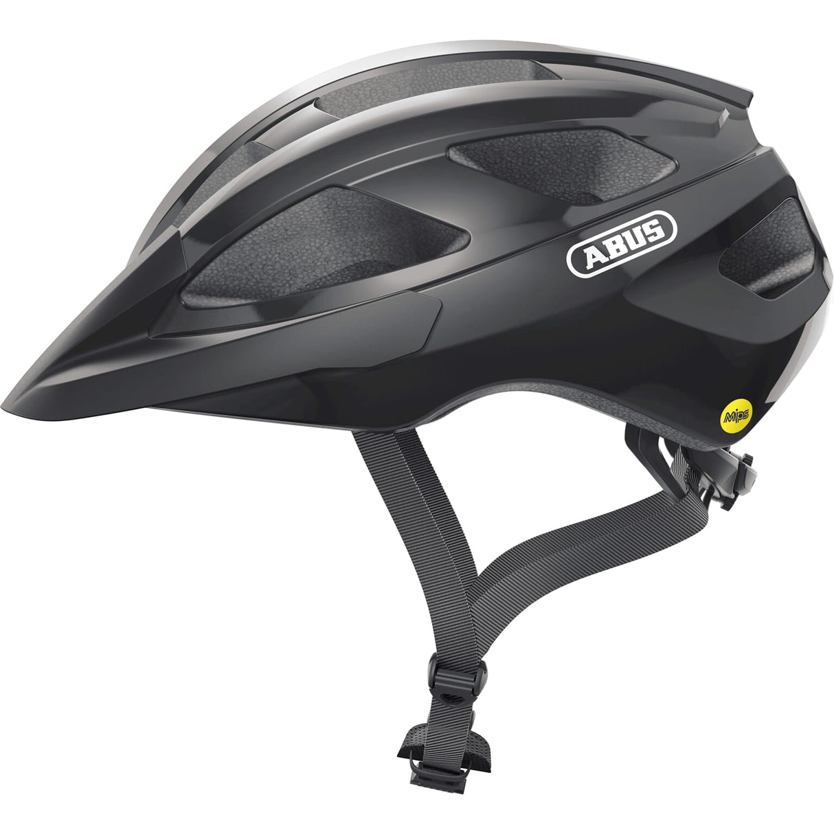 ABUS HELM MACATGOUD MIPS glänzend schwarz l 58-62 cm