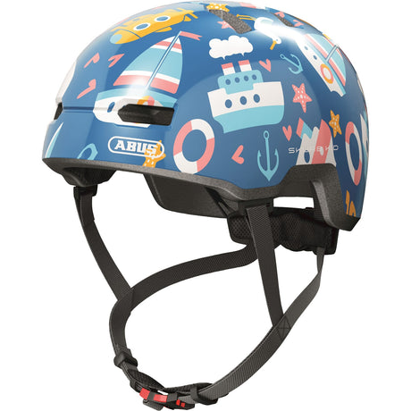 Abus Helmet Skurb Kid Blauw Sailgoud M 50-55cm