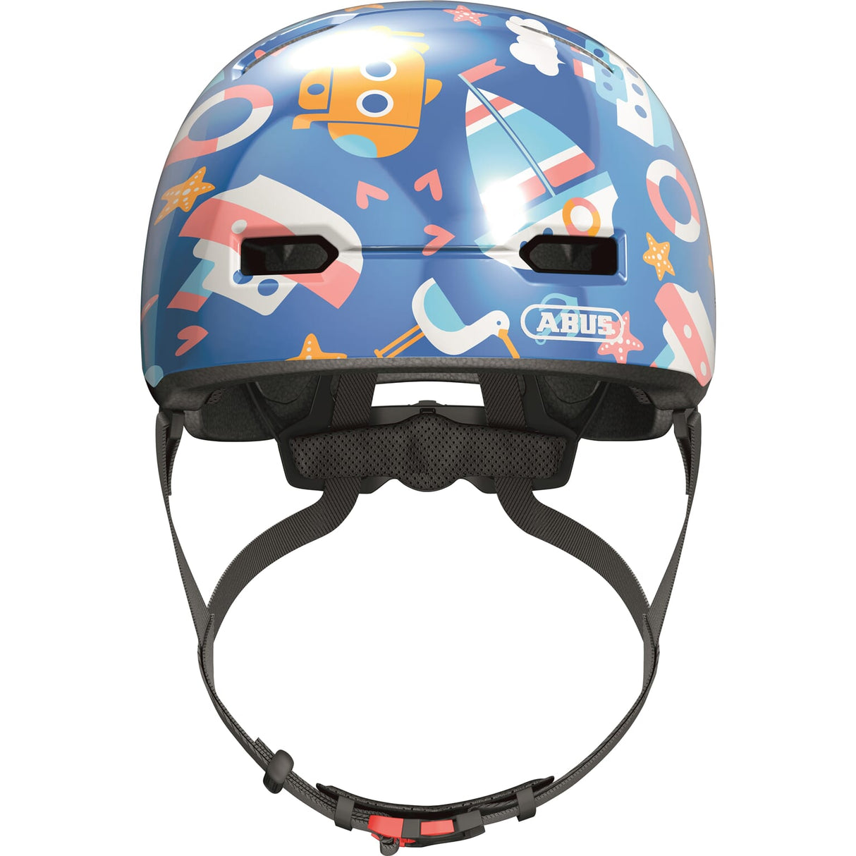 Abus Helm Skurb Kid Blauw Sailgoud m 50-55cm