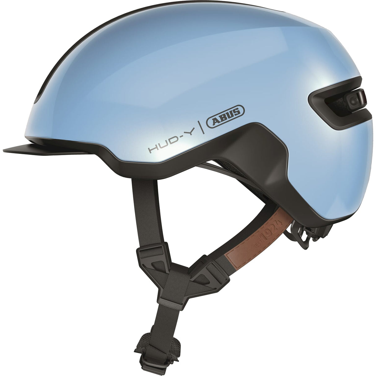 Abus Helm Hud-Y iced Blauw M 54-58cm