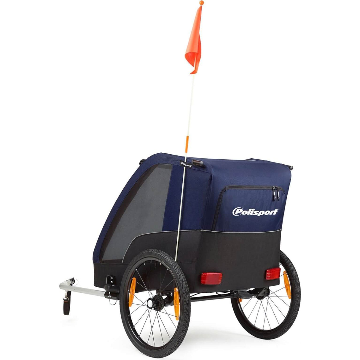 Polisport Bicycle Trailer duo bleu 117x86x94cm