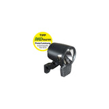 Herrmans světlomet h-black mr8 dynamo on off 180 lumens black