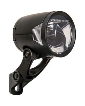 Headlight Hrmans H -Black MR8 E 6-12 VOLT - avec Holder - 180 Lumen