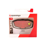 Spanninga rear light lineo xb battery 50 80mm
