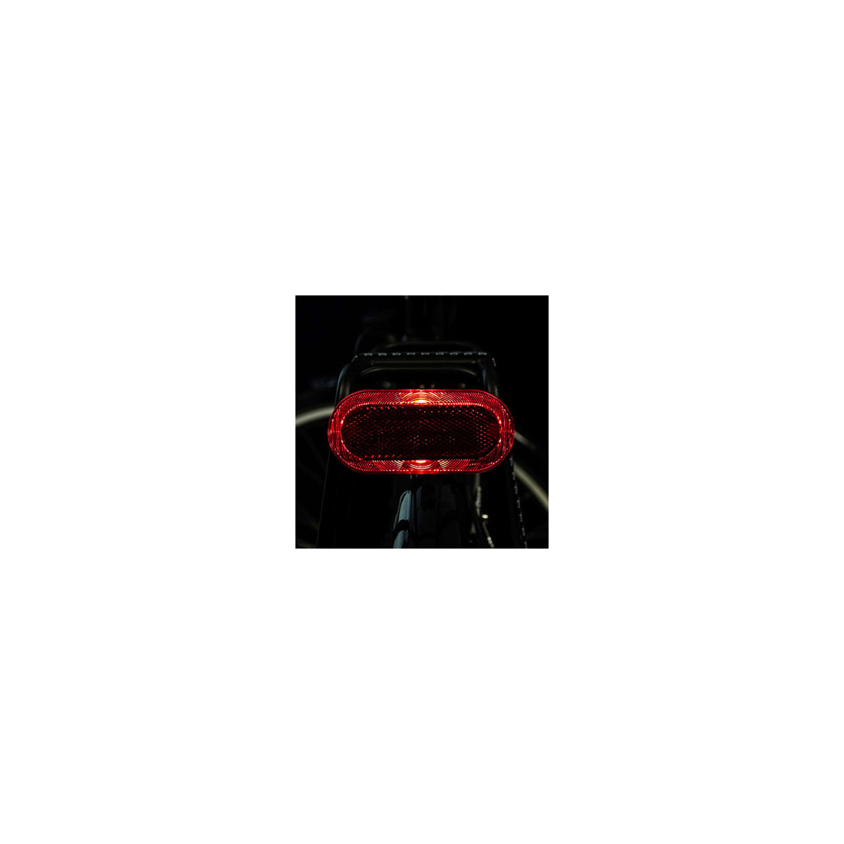 takavalo Elips XB akku LED 80 mm punainen