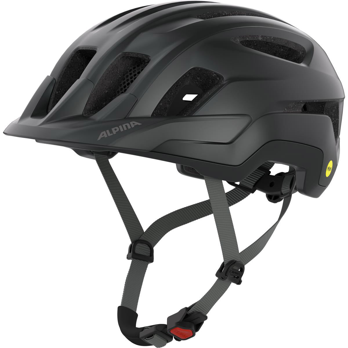 Olympic sportswear alpina sports tour helmet paranus mips 52-56 matte black