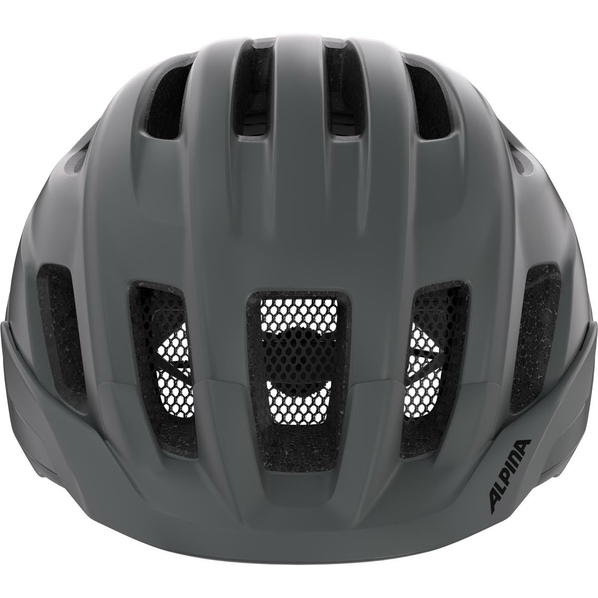 Olympic sportswear alpina sports tour helmet paranus 52-56 matt gray
