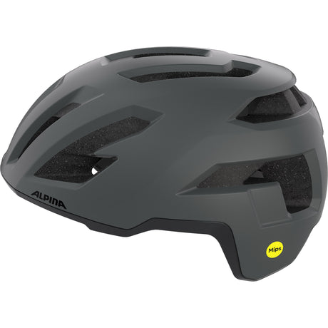 Olympic sportswear alpina sports tour helmet taunus gravel mips 52-56 matt dark gray