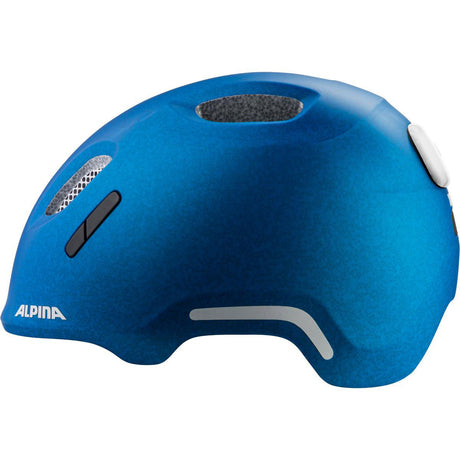 Olympic Sportswear Alpina Sports Kids Helmet Ximo 2 Flash Blue 45-49 Matte