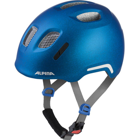 Olympic sportswear Alpina Sports kids helmet Ximo 2 Flash Blue 47-51 mat