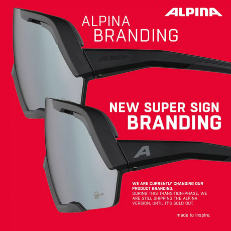 Olympic sportswear alpina sports sports glasses rocket q-lite matt gray
