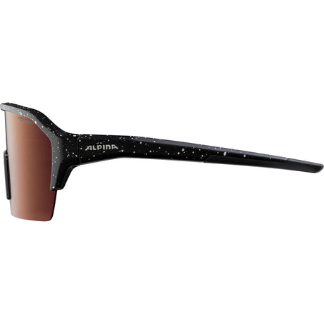 Olympesch Sportswear Alpina Sport Sport Brëller Ram hr q-lite rout Spigel Lens schwaarz