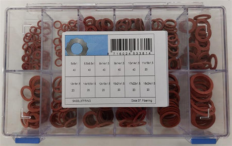 Assortiment fiberring