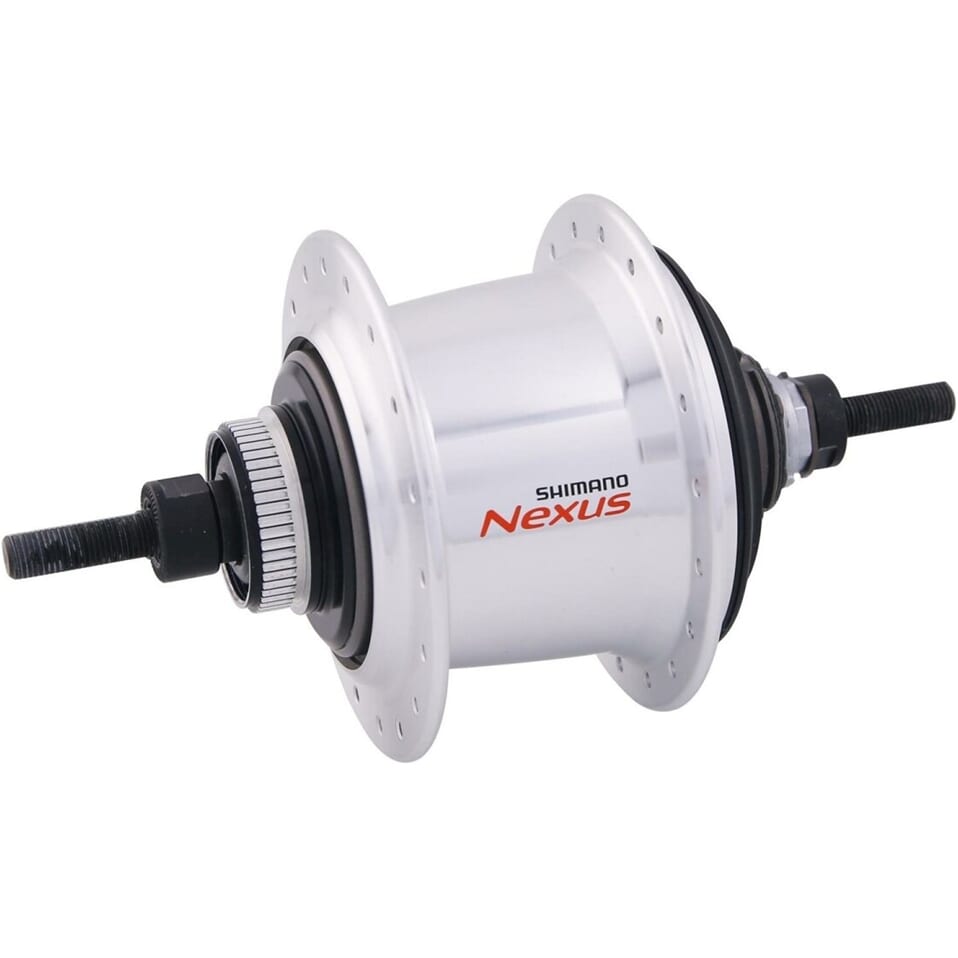 Shimano dopo Hub Nexus 7V SG-C3001 36G Disco Freno d'argento