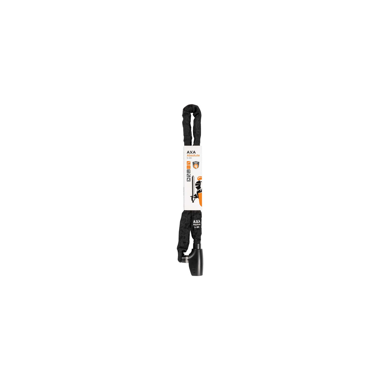 Axa chain lock absolute 5-90 black safety index 7