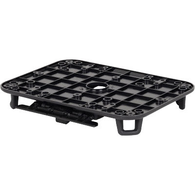 Atranvelo Universal Adapter grouss Plack avs Plastik schwaarz