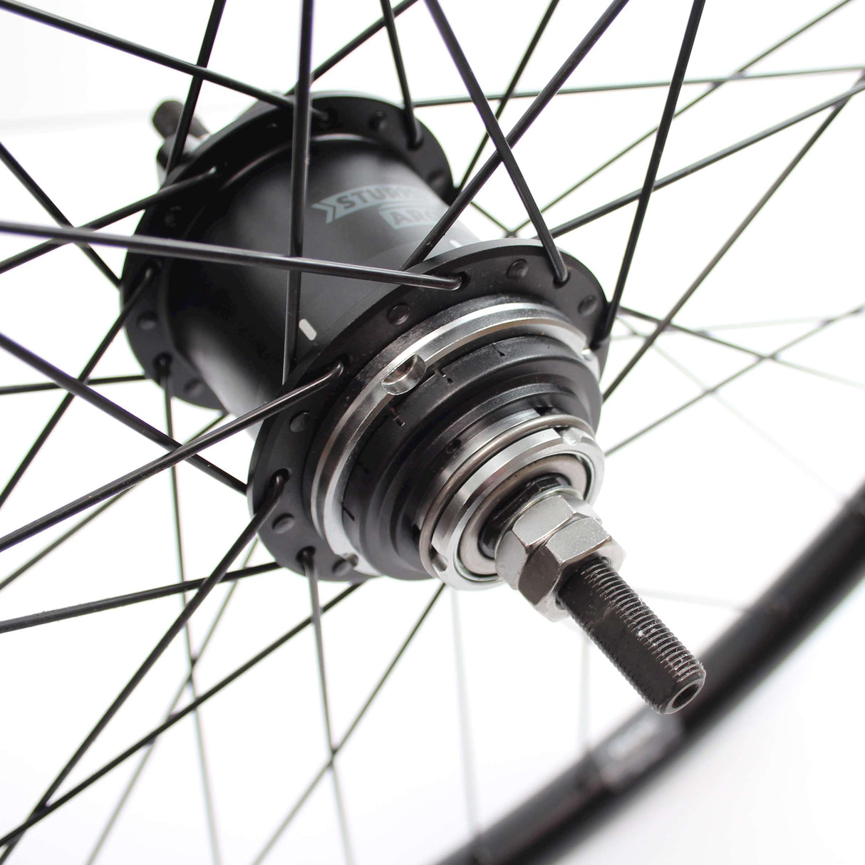 Roland rear wheel 28 sa a2k 2-speed rival26 black stainless steel spk