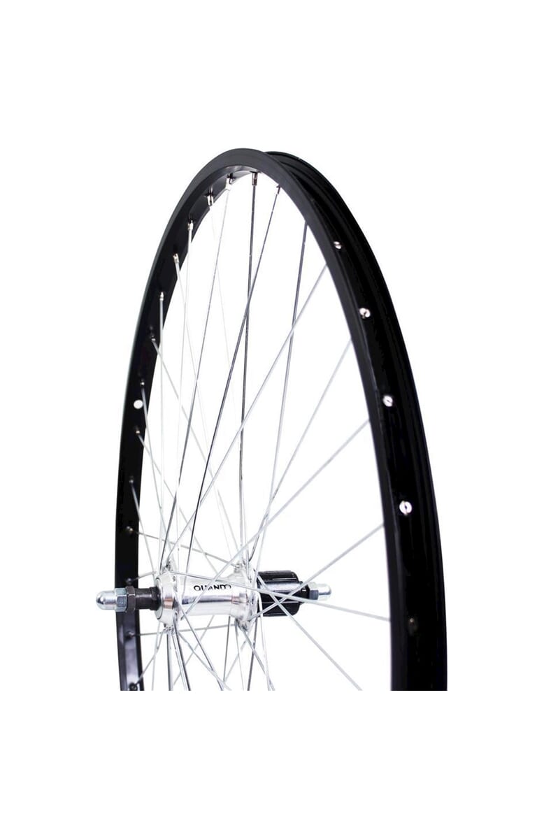 Roue arrière Roland 28 Cass fixe 7V ALU AS26 Black Zinc Spk