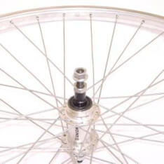 Roland Rear Wheel 28 Fixed Freew Alu AS26 Silver Zink SPK