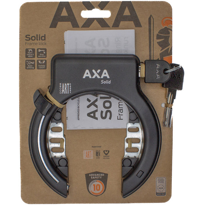 Axa lock frame lock solid black