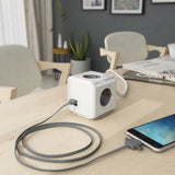 Allocacoc PowerCube erweiterte USB -Sockel